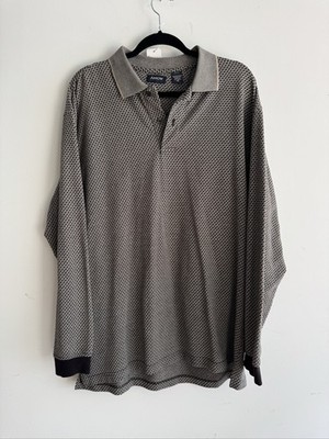 Vintage 90s Arrow Long Sleeve Polo Shirt