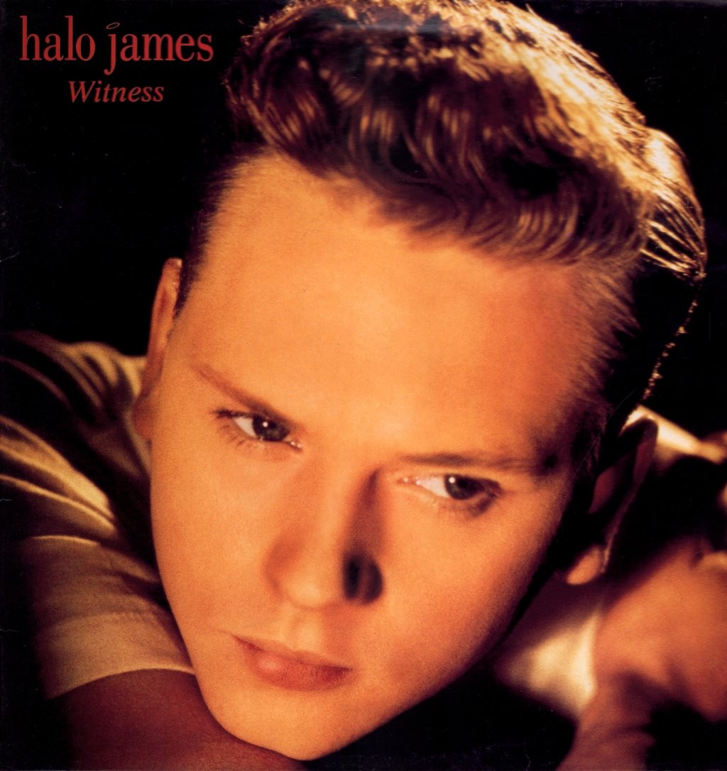 Halo James Witness LP vinyl UK Epic 1990 in gatefold sleeve with A1/B1 matrix