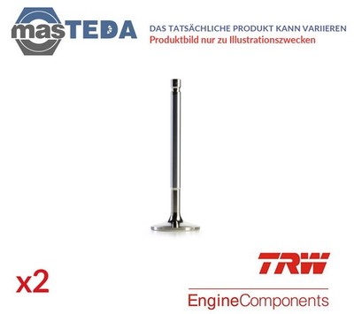 33416 MOTOR AUSLASSVENTIL TRW ENGINE COMPONENT 2PCS FÜR VW PASSAT,GOLF III