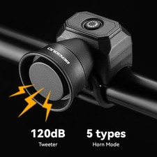 Bicycle Charging Horn Super Loud Bells Mountain Bike Electric MTB USB Charge US