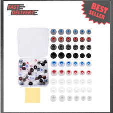 Silicone Earbud Replacement Tips S M L Set, Earphone Covers, Universal Fit