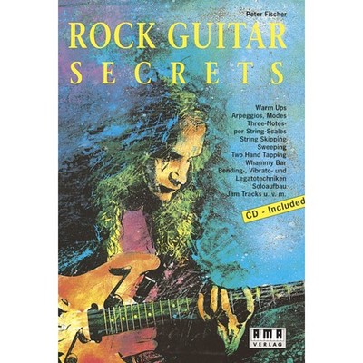AMA Verlag Rock Guitar Secrets Peter Fischer,inkl. CD