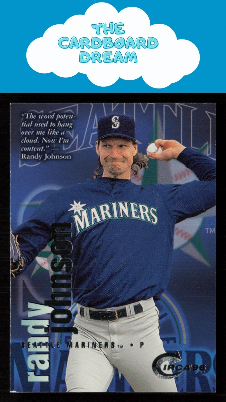 Randy Johnson 1996 Circa #79 HOF Seattle Mariners Baseball Card