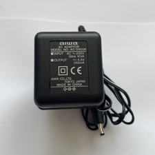Aiwa AC-D603K Walkman CD Discman 5V Alimentatore Caricatore Adattatore AC Regno Unito