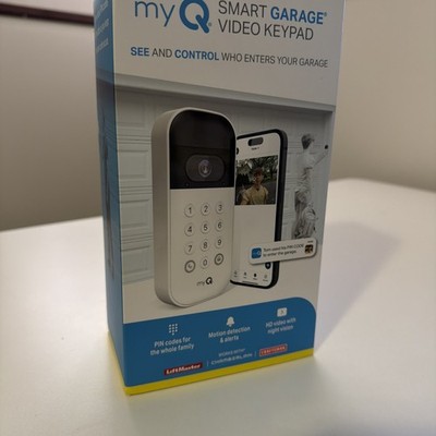 Chamberlain myQ Smart Garage Video Keypad - MYQ-K40TXXW (New In Box)