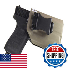 Fdo Industries Fierce Defender Iwb Kydex Holster Glock 19 23 32 W/Olight