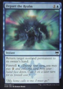 Depart the Realm [Kaldheim 53/285] Common Instant