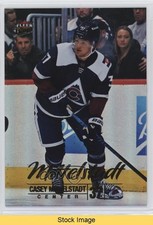 2024-25 Upper Deck Fleer Ultra Rainbow Foil Casey Mittelstadt #127 READ 1t8r