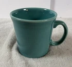 New ListingFiestaware Java Coffee Mug D-Handle Homer Laughlin China Turquoise 12 oz.