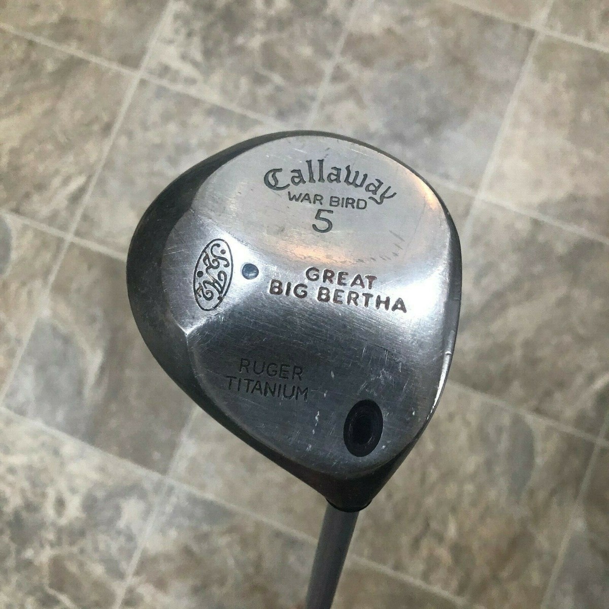 Callaway War Bird 19 Degree 5 Wood Great Big Bertha Titanium