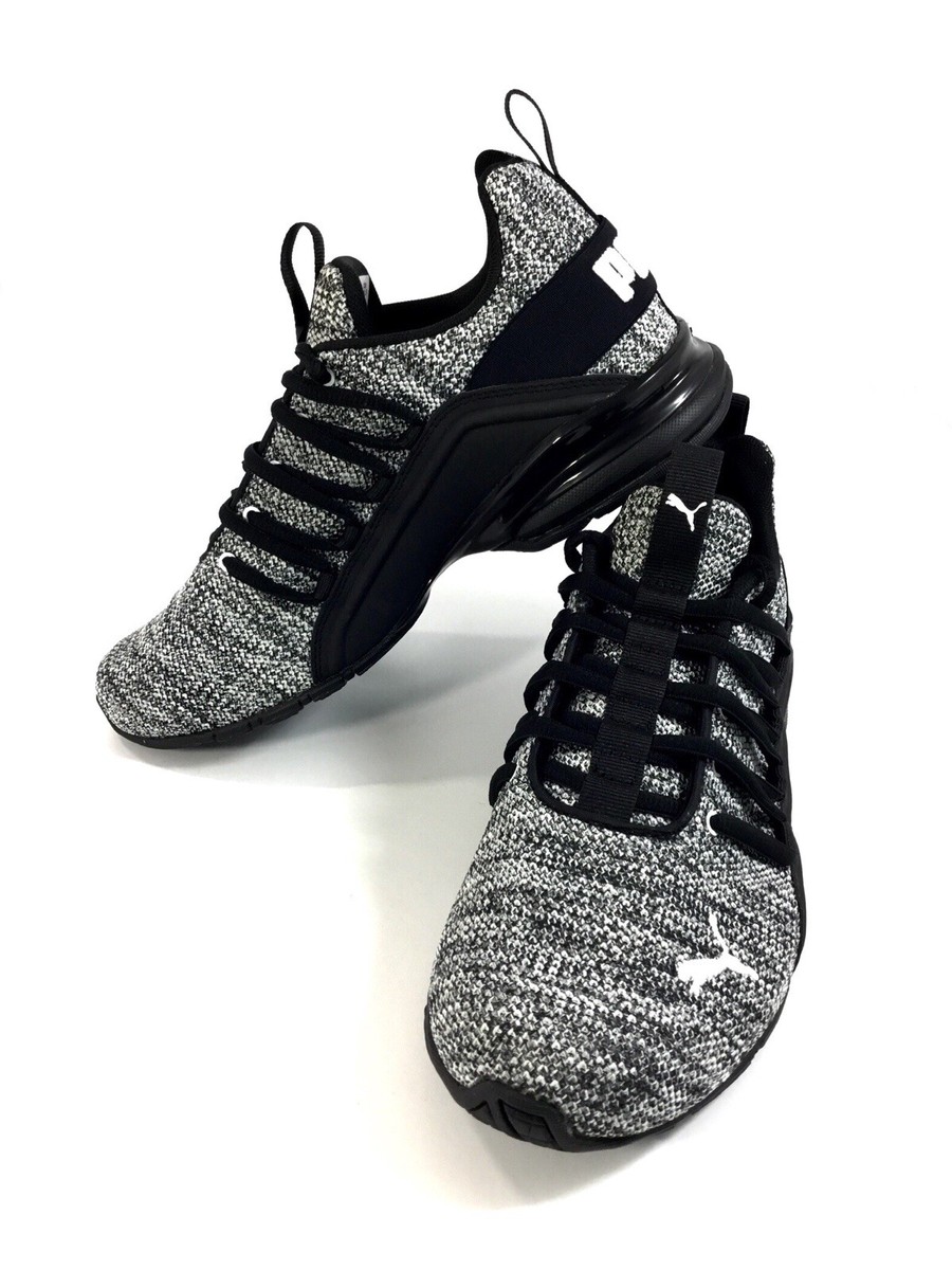 Puma Men Grey Puma Axelion Puma Training Shoes Axelion Gray Black