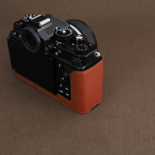 Genuine Real Leather Camera Bag Case Cover Protect Grip Belt for Nikon ZF ZFC - Picture 9 of 28