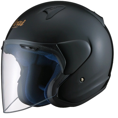 Casco jet ARAI SZ-F PEARL BLACK - AR2310VM - taglia m