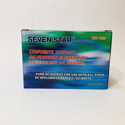 220/240 To 110/120 Volt European Power Converter Step Down Transformer 100