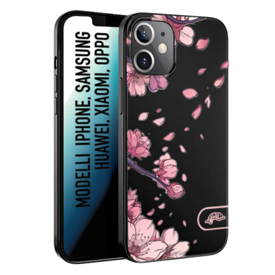 Custodia Morbida TPU Per IPhone XS - Fiori Di Ciliegio - Trasparente E Leggera - 2