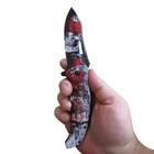 Rite Edge SAW SKULL Spring Assisted Folding Pocket KNIFE - Horror Fiction Design — photo 2
