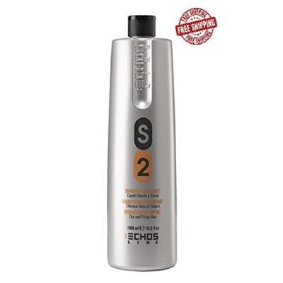 Echosline S2 HYDRATING SHAMPOO Dry and Frizzy Hair 33.8oz / 1000ml
