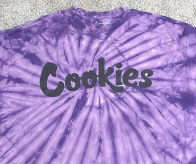 Cookies SF ''Original Thin Mint'' Tie Dye T Shirt Made In USA San Francisco XL