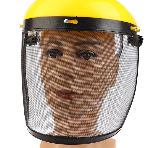 Gardena Brush Cutter Protection Safety Helmet Hat with Full Face Mesh Visor - Picture 3 of 16