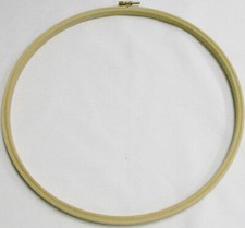 Edmunds 12 Inch Round Wood Quilting Hoop