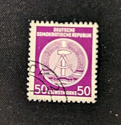 lot of 4 German Democratic Republic DDR 1956 Service Officials Stamps MNH VF - Picture 3 of 7
