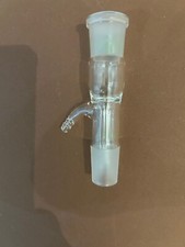 Vakuum Vorstoß gerade m. Absaugrohr und Abtropfspitze Hülse NS 24 Kern NS24