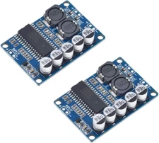 Hiletgo 2Pcs TDA8932 35W Mono Digital Amplifier Board Low Power Consumption Ster