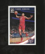 tianna hawkins 2019 panini wnba optic,maryland,washington mystics #58