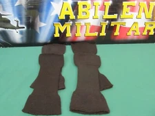 Wool Knit A-2 G-1 Flight Jacket Cuff Set Dark Brown Military Issue 2 PAIR