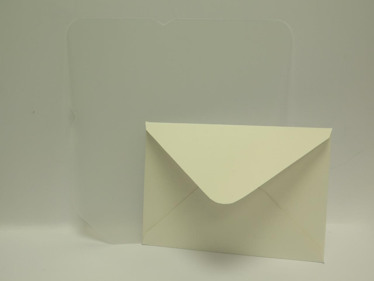 C5 Durable Plastic Envelope Template to take A5 Cards JLH104