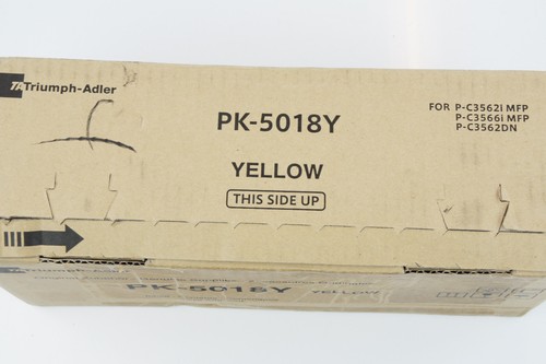 Toner jaune Triumph-Adler PK-5018Y pour multifonction P-C3562i - NEUF - Produit B - Photo 4/6