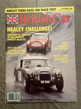 British Cars Magazine December 1990 Austin Healey Challenge Triumph Tr7 Spitfire