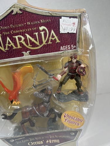Chronicles of Narnia The Lion The Witch & Wardrobe OREIUS ARMY New Hasbro 2005 - Afbeelding 3 van 7