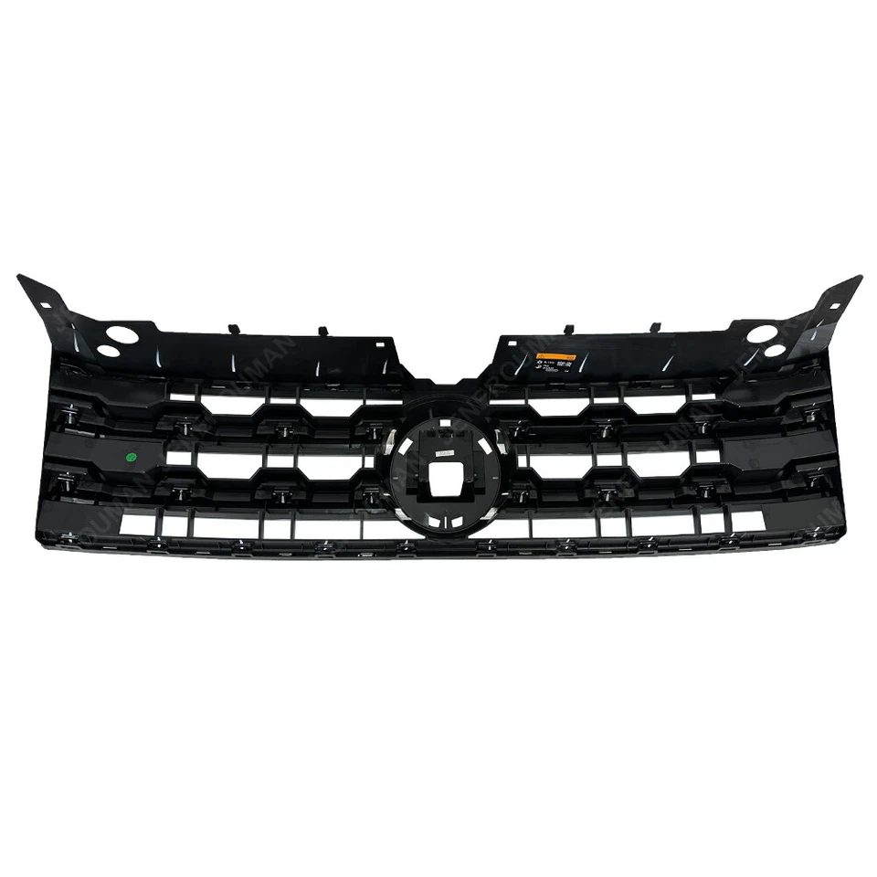 Chromed Grille Front Bumper Upper Grill for 2018 2019 2020 Volkswagen Atlas Foto 3 de 4