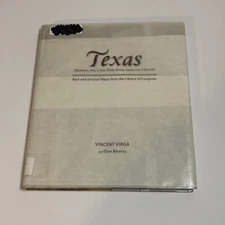 Texas Mapping the Lone Star State Through History (Hardcover) Library Book