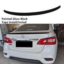 Fit For Nissan Sentra 2013-2019 Sedan Rear Trunk Lid Spoiler Factory Wing