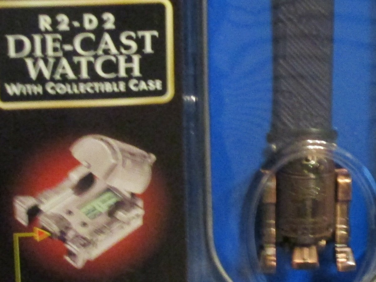 Collectable 1999 Hasbro Star Wars Episode I Die-cast Wrist Watch