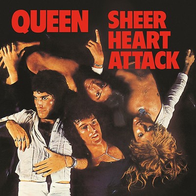 QUEEN - SHEER HEART ATTACK (LIMITED BLACK VINYL)  VINYL LP NEU 