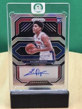 2020-21 Prizm Basketball Killian Hayes Rookie Penmanship #RP-KHY AU RC Detroit 