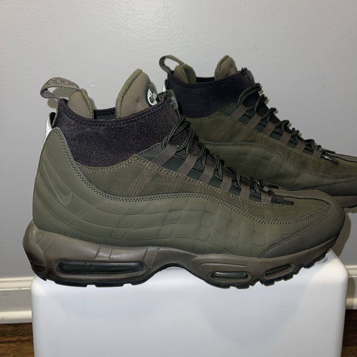 nike air max 95 sneakerboot olive