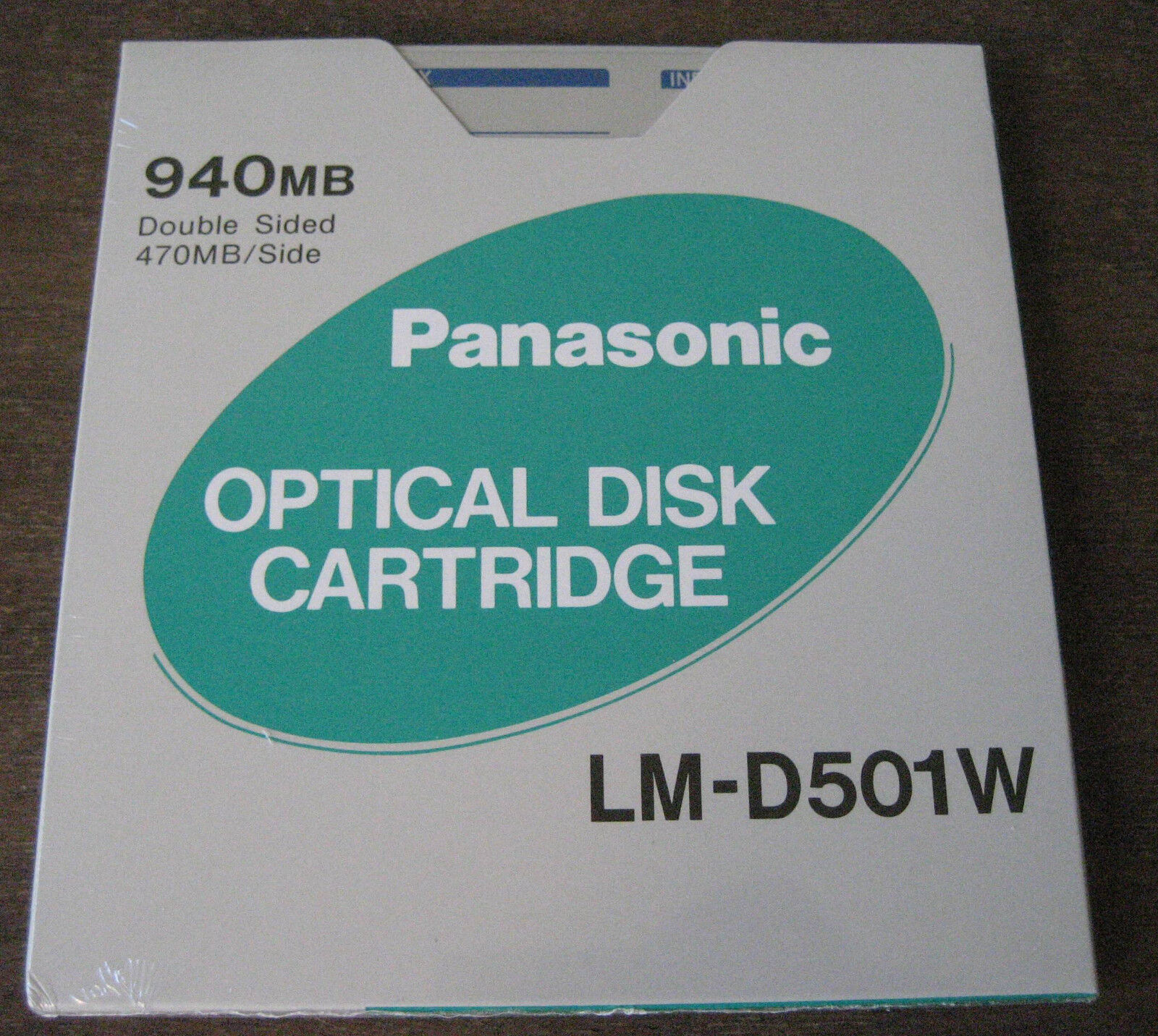 Panasonic Popular brand Rare LM-D501W: 940Mb WORM Optical Disk Cartridge - S New