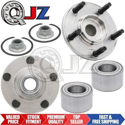 [2-Pack] 518515 FRONT Wheel Hub Assembly for 2008-2011 Mazda Tribute FWD/4WD