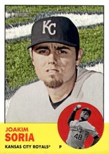 2012 Topps Heritage #214 Joakim Soria Kansas City Royals