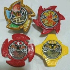 Power Rangers Ninja Steel Ninninger DX Shuriken 4p Set Morpher Star BANDAI Japan
