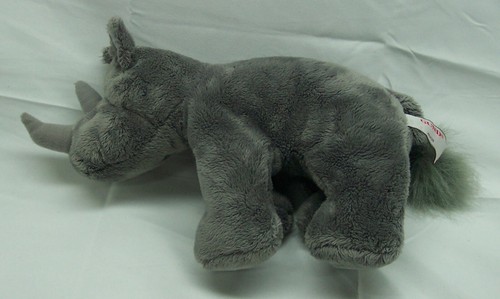 Gund VERY SOFT GRAY RHINOCEROS RHINO 9 