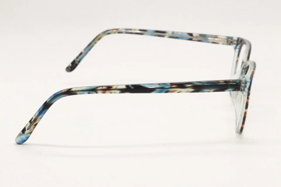 GAFAS CHELSEA MORGAN CM 9002 AZUL AZURE TORT AUTÉNTICO DISEÑADOR 53-16 Foto 3 de 4