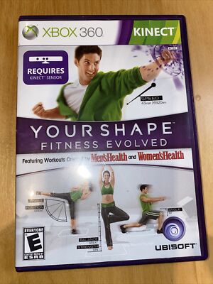 Kinect Your Shape Fitness Evolved Microsoft Xbox 360 Complete