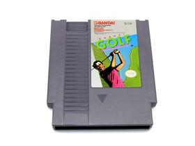 Bandai Golf: Challenge Pebble Beach (NES, 1988) Bandai (Cartridge & Manual) NTSC