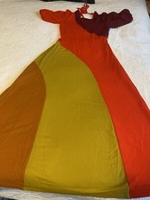 beautiful red warehouse long dress