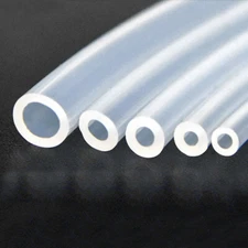 Food Grade Clear Silicone Rubber Hose Tubing Brew Hose ID 2mm OD 3mm Length 1M